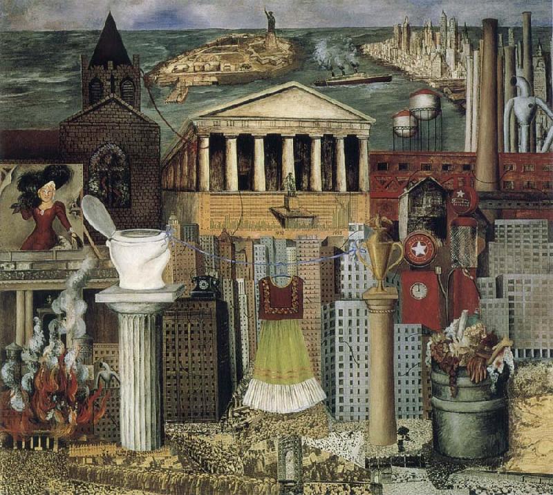 Frida Kahlo I hung the washsing out thereat china oil painting image